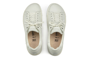 Birkenstock Bend R White Natural Leather Unisex #color_white